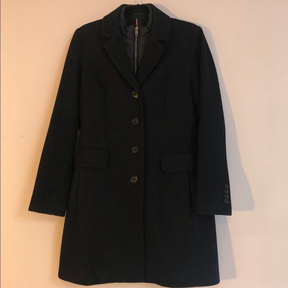 Tommy Hilfiger Navy Pea Coat